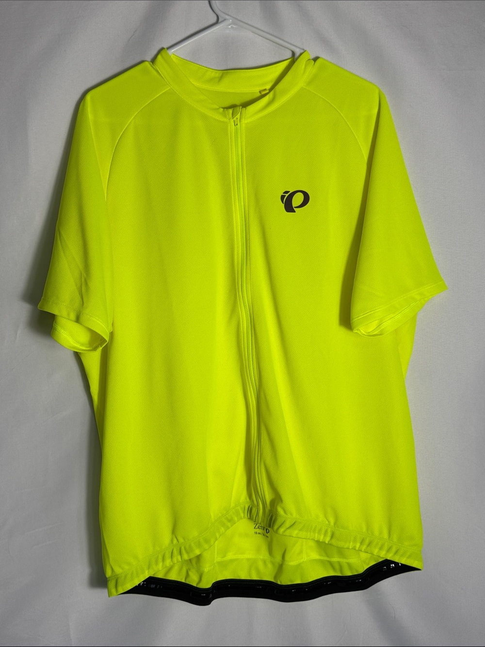Pearl Izumi Men’s Quest Short Sleeve High-Visibility Neon Yellow Cycling Jersey